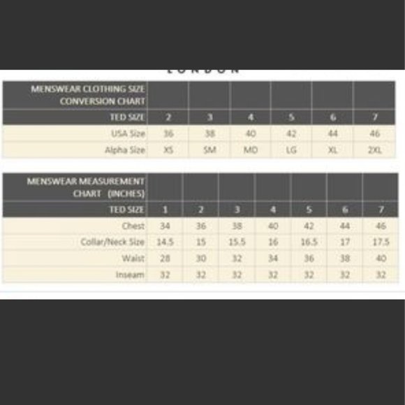 TED BAKER LONDON Broader Gray Pique Cotton Slim Fit Shirt Ted Size 7 - Picture 10 of 10